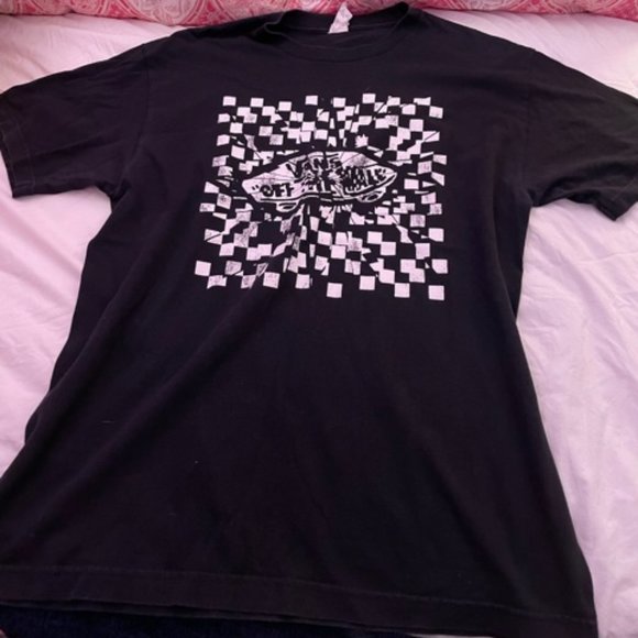 Vans Shattered Black Mens T-Shirt - Picture 1 of 4